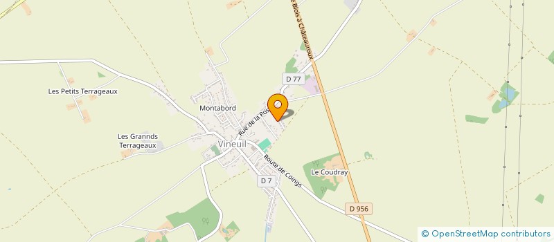 localisation de l'entreprise GFA DE SAINT PIERRE à LEVROUX