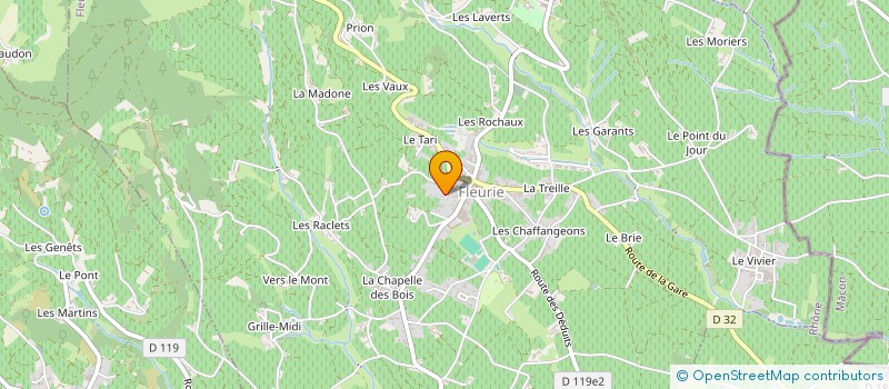 localisation de l'entreprise GFA DE SAINT POL  VAUXRENARD