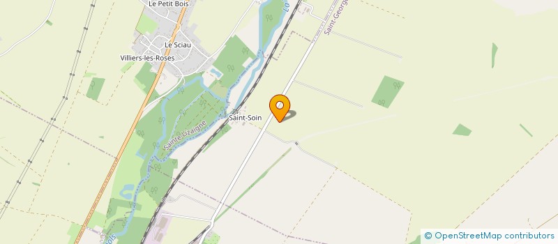 localisation de l'entreprise GFA DE SAINT SOIN à SAINT-GEORGES-SUR-ARNON
