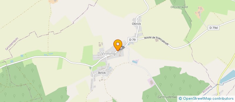 localisation de l'entreprise GFA DE SAINT VENDELIN  BREHAIN