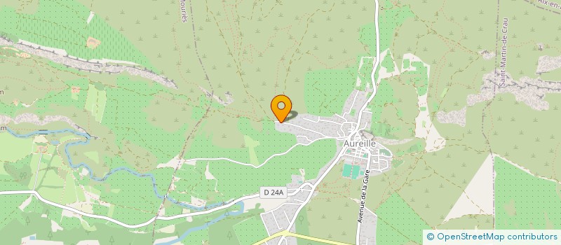 localisation de l'entreprise GFA DE SAINT VERAN  AUREILLE