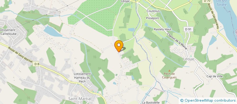 localisation de l'entreprise GFA DE SALIT  MONTAUBAN