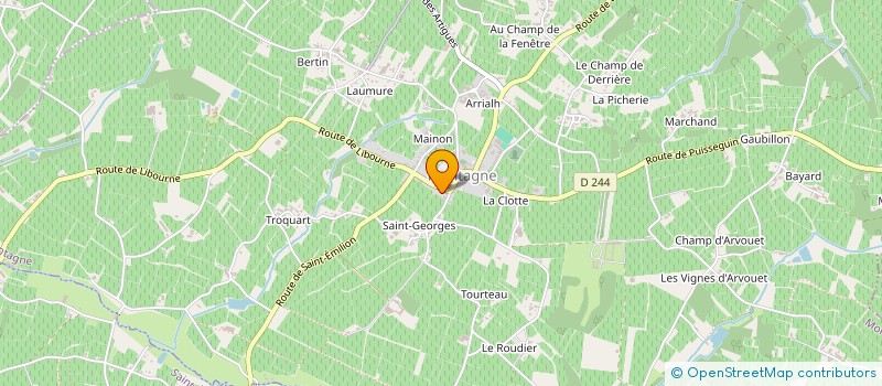 localisation de l'entreprise GFA DE SAMION  MONTAGNE