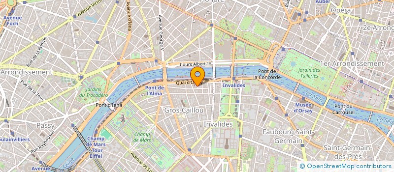 localisation de l'entreprise GFA DE SARLIEVES  PARIS