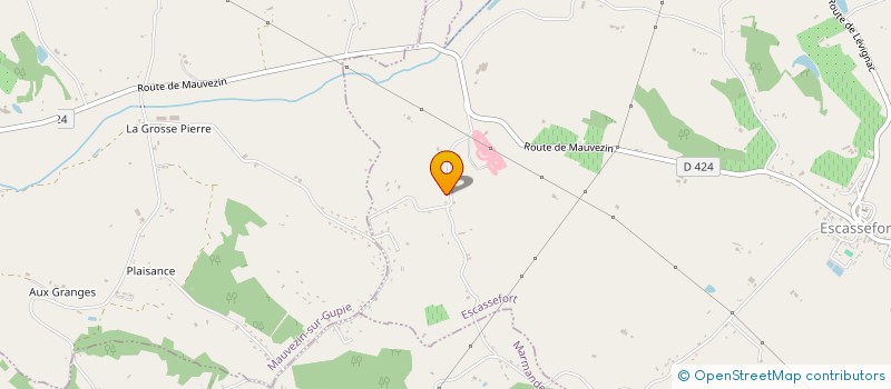 localisation de l'entreprise GFA DE SARROU  AGME