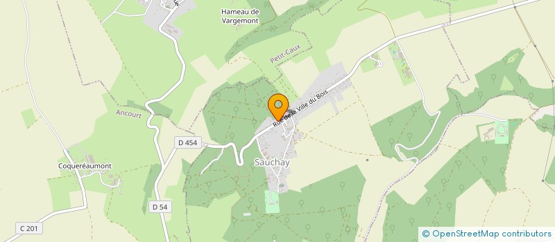 localisation de l'entreprise GFA DE SAUCHAY  SAUCHAY