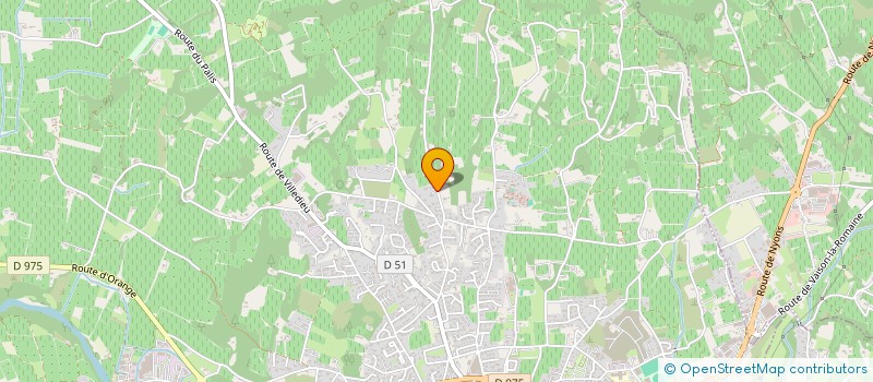 localisation de l'entreprise GFA DE SAUMELONGUE  VAISON-LA-ROMAINE