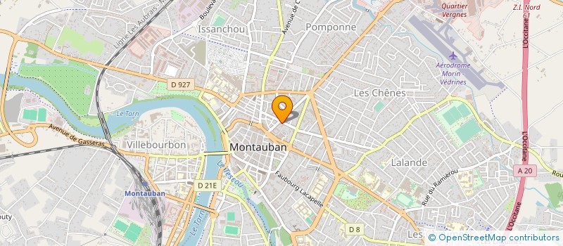 localisation de l'entreprise GFA DE ST PIERRE  MONTAUBAN