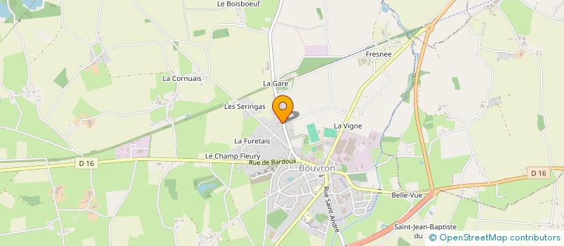 localisation de l'entreprise GFA DE STE MARGUERITE  SAINT-GILDAS-DES-BOIS