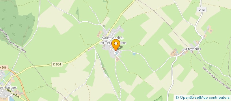 localisation de l'entreprise GFA DE TIVAUCHE LE HAUT  SAINT-ANDRE-EN-TERRE-PLAINE