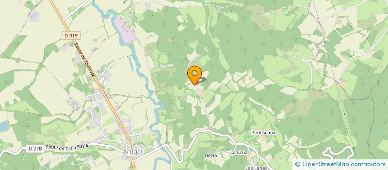 localisation de l'entreprise GFA DE TOURNEMIRE à ARTIGAT