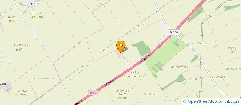 localisation de l'entreprise GFA DE TREMBLAY  SUEVRES