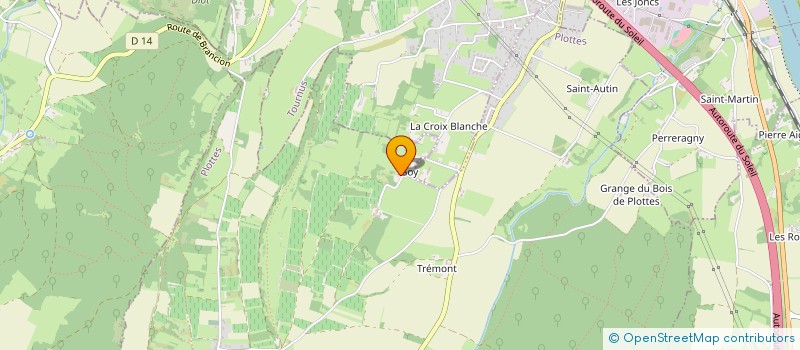 localisation de l'entreprise GFA DE TREMONT  PLOTTES