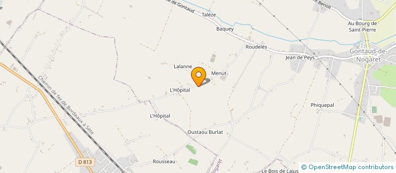 localisation de l'entreprise GFA DE TULOS  TONNEINS