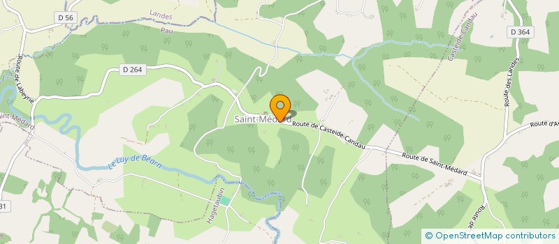 localisation de l'entreprise GFA DE VIEILLOTTE à SAINT-MEDARD