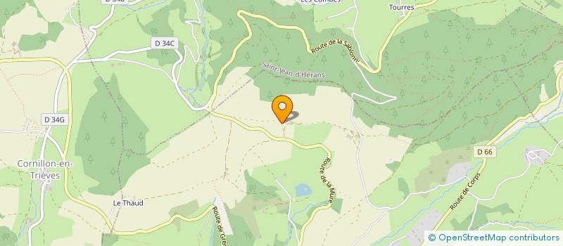 localisation de l'entreprise GFA DE VILLETTE  MENS