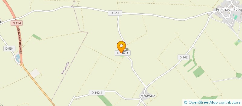 localisation de l'entreprise GFA DE VILLIERS à SANTILLY