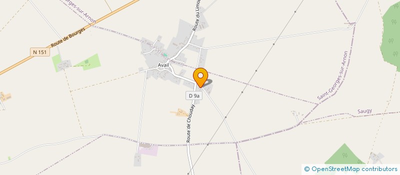 localisation de l'entreprise GFA DE VILSAISON à NEUVY-PAILLOUX