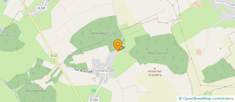 localisation de l'entreprise GFA DE VINTRANGE  BERIG-VINTRANGE