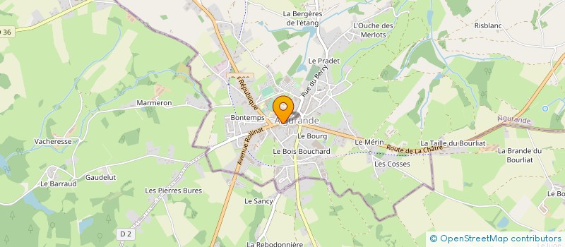 localisation de l'entreprise GFA DE WATIEVILLE à AIGURANDE