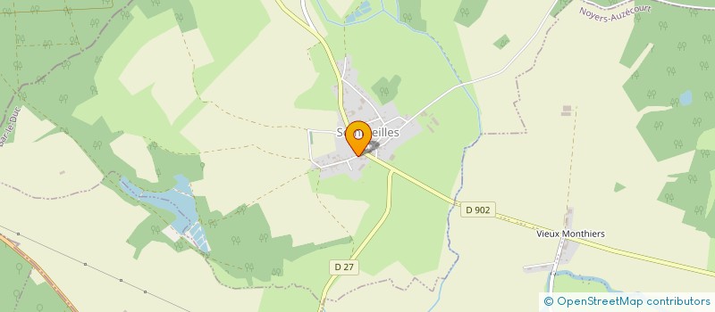 localisation de l'entreprise GFA DEFONTAINE à SOMMEILLES