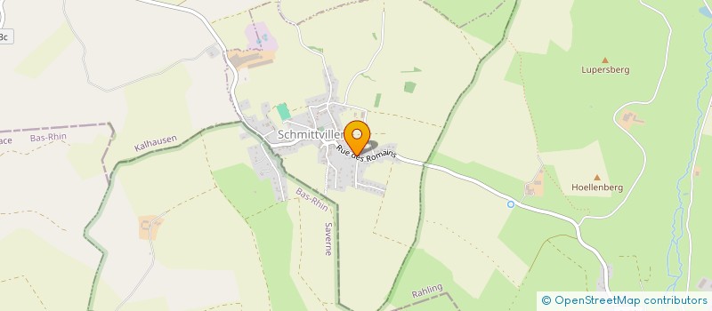 localisation de l'entreprise GFA DEHLINGER  SCHMITTVILLER