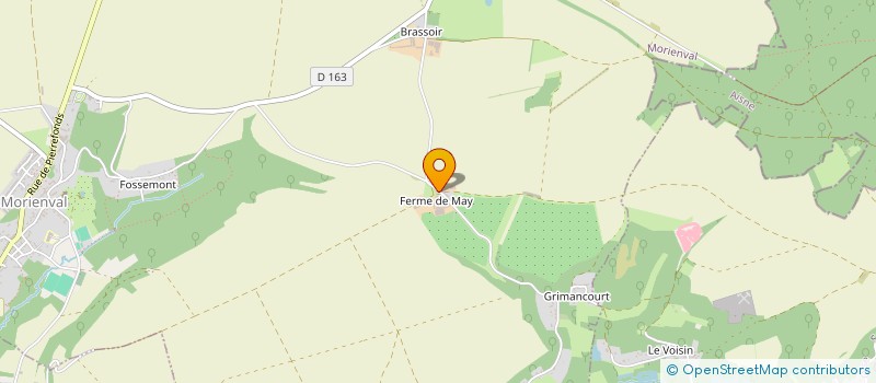 localisation de l'entreprise GFA DELATTRE  MORIENVAL