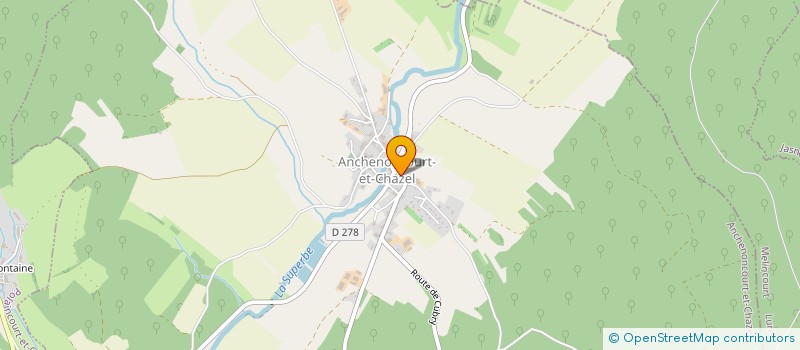 localisation de l'entreprise GFA DELEYROLLE  ANCHENONCOURT-ET-CHAZEL