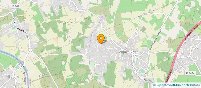 localisation de l'entreprise GFA DELL'OSTE - LEONI  AIGUES-VIVES