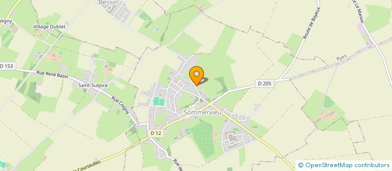 localisation de l'entreprise GFA DEMESNIL  SOMMERVIEU