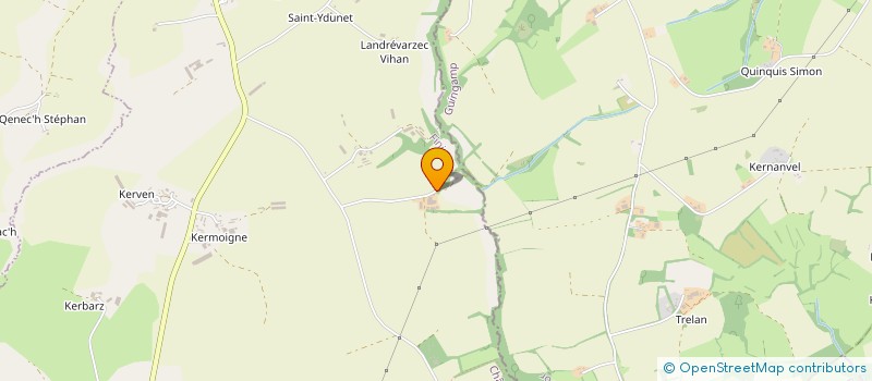localisation de l'entreprise GFA DEO JUVANTE  PLOUNEVEZEL