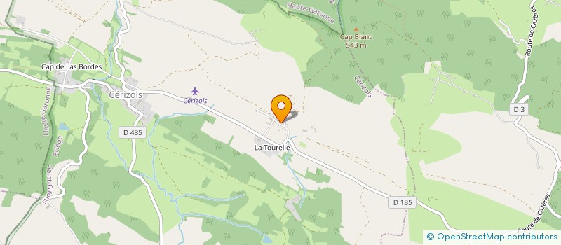 localisation de l'entreprise GFA DES 3 GAEC  ESCOULIS