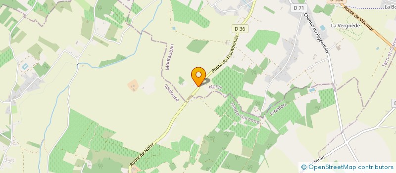 localisation de l'entreprise GFA DES 3 VALLEES  NOHIC