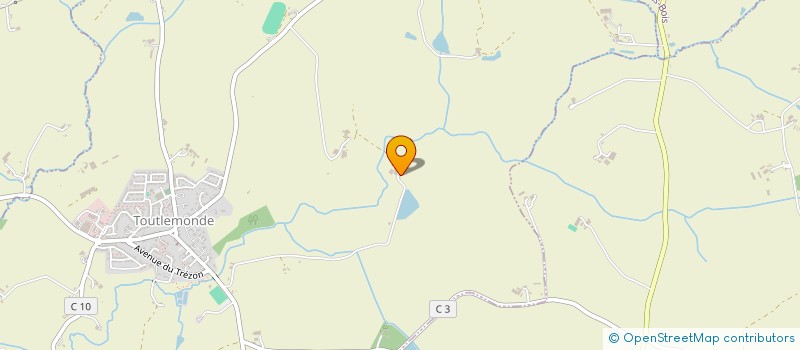 localisation de l'entreprise GFA DES 4 VENTS  TOUTLEMONDE