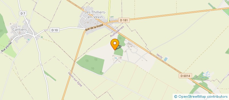 localisation de l'entreprise GFA DES 7 EPIS  AUTHEVERNES