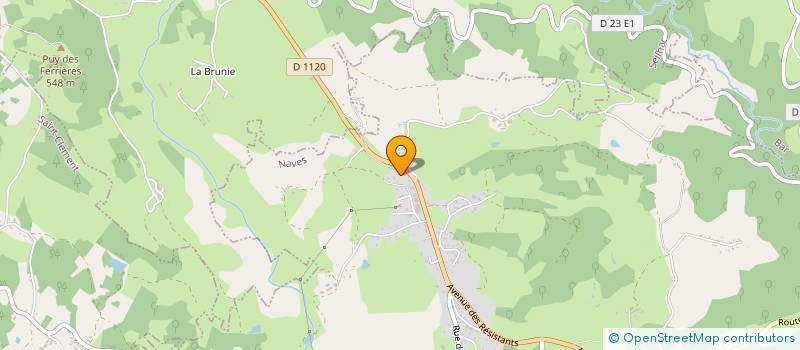 localisation de l'entreprise GFA DES ACACIAS  NAVES