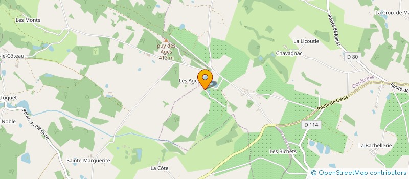 localisation de l'entreprise GFA DES AGES à SAINT-MESMIN