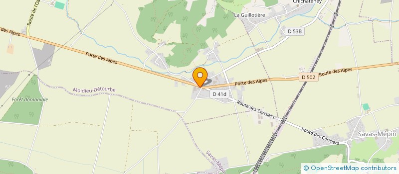 localisation de l'entreprise GFA DES ALANIERES  MOIDIEU-DETOURBE