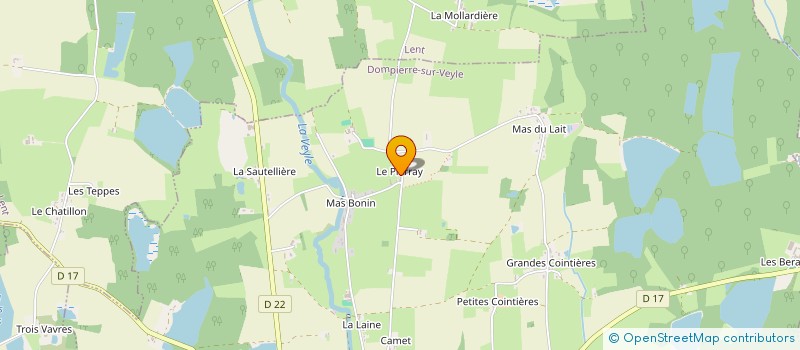 localisation de l'entreprise GFA DES ALOUETTES  LENT