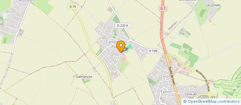 localisation de l'entreprise GFA DES ALOUETTES  CAMBES-EN-PLAINE