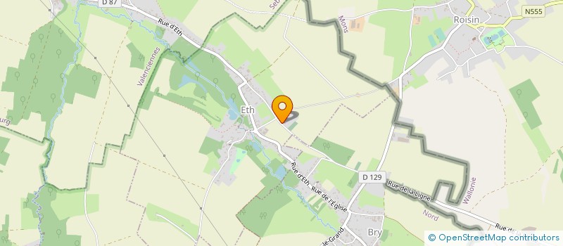 localisation de l'entreprise GFA DES ALOUETTES  GOMMEGNIES