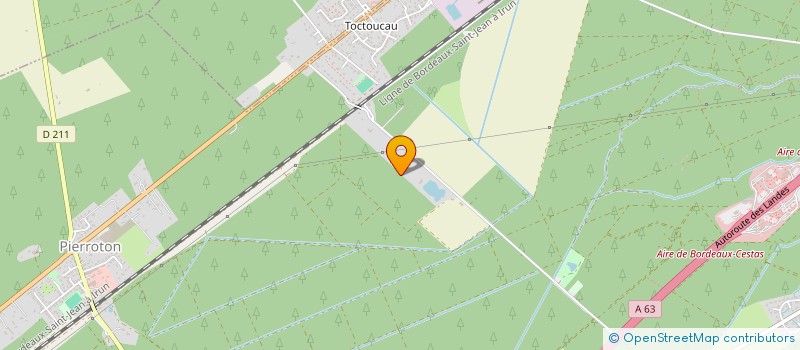 localisation de l'entreprise GFA DES ARBOUSIERS  CESTAS