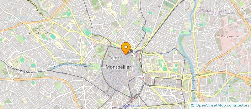 localisation de l'entreprise GFA DES ARBOUSIERS à MONTPELLIER