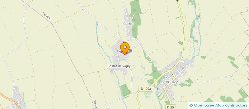 localisation de l'entreprise GFA DES ARDILLERES  VENIZY