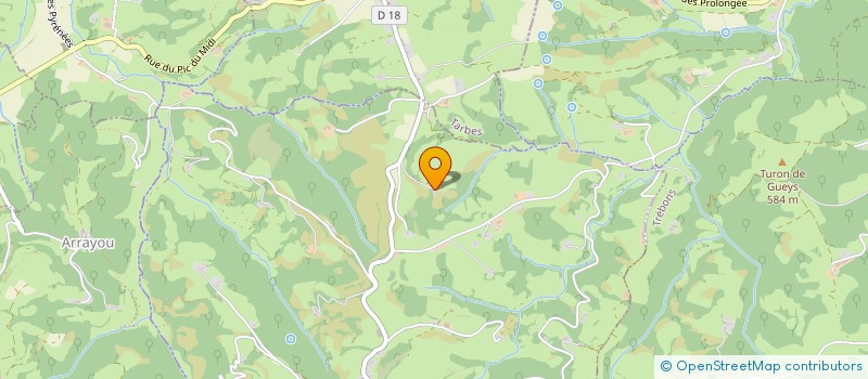 localisation de l'entreprise GFA DES BARONNIES  BANIOS