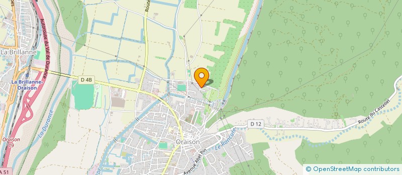 localisation de l'entreprise GFA DES BASTIDES  LURS