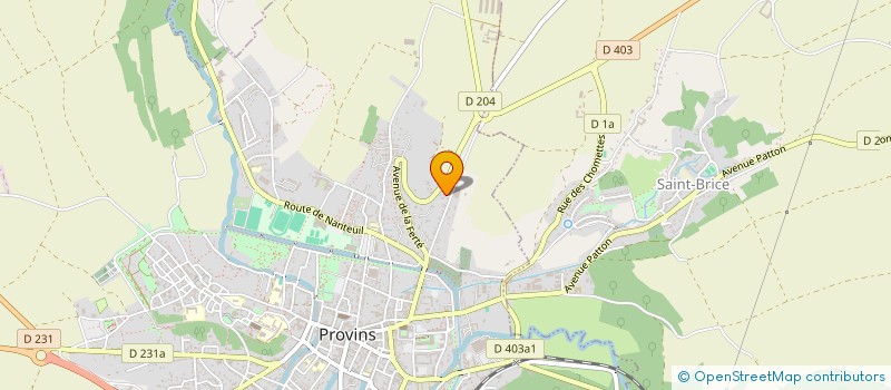 localisation de l'entreprise GFA DES BEAUX ORMES  SAINT-HILLIERS