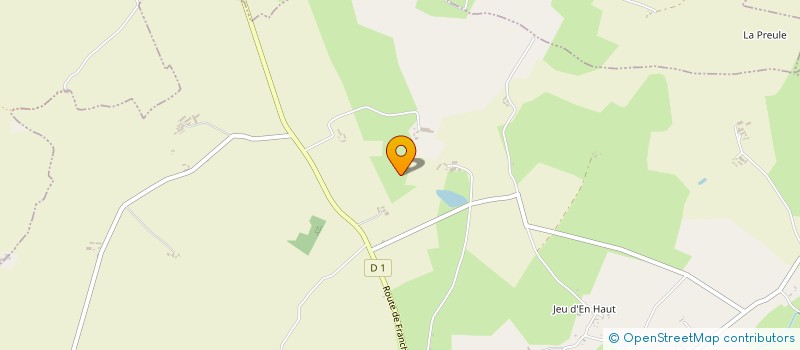 localisation de l'entreprise GFA DES BICHONS à COUZON