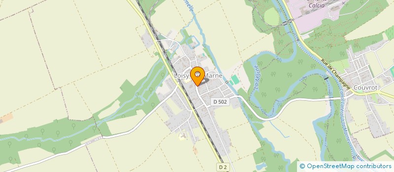 localisation de l'entreprise GFA DES BLANCHARDES  LOISY-SUR-MARNE