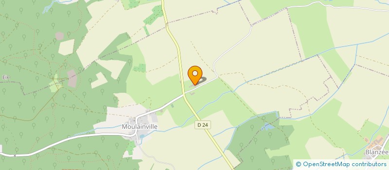 localisation de l'entreprise GFA DES BOEUFS SOLAIRES à MOULAINVILLE